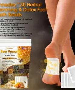 Bee Venom Lymphatic Drainage & Slimming Foot Patches