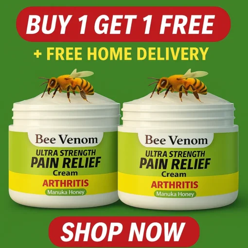 Bee Venom Ultra Strength Pain Relief Cream