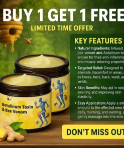 Botulinum Toxin and Bee Venom - Joint | Muscle Pain Cream